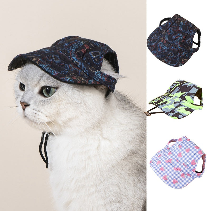 Pet Baseball Cap Loisirs Sports Protection contre le soleil