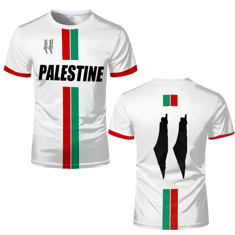 T-shirt de football imprimé 3D