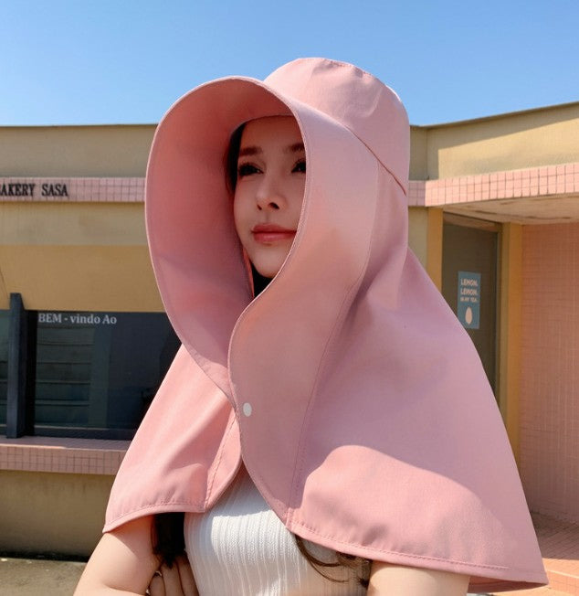 Haut visière écran solaire-pink-1