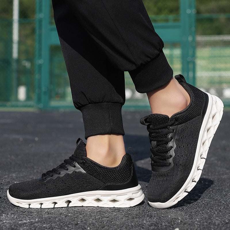 Flyknit Mesh Sneakers Hommes Chaussures de course Summer Respirant