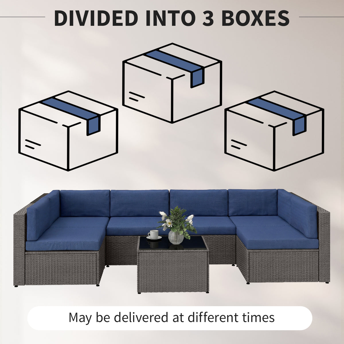 7-Piece Patio Furniture Set