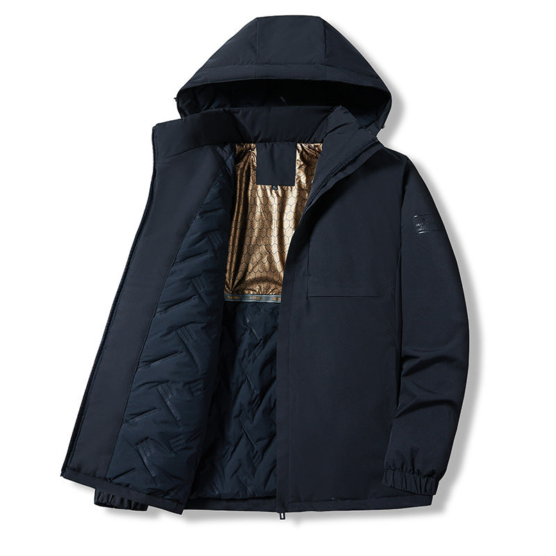 Automne et hiver Température extérieure Sensing coupe-vent imperméable