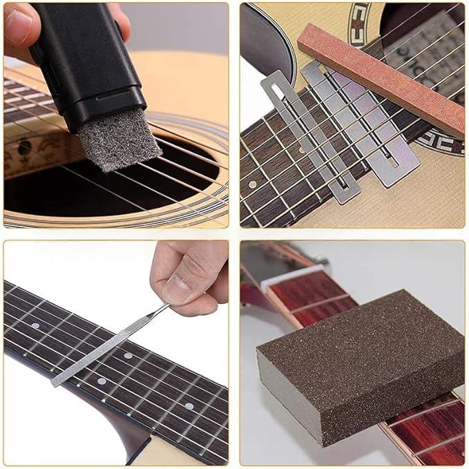 Kit pour l'entretien de la guitare Et nettoyage