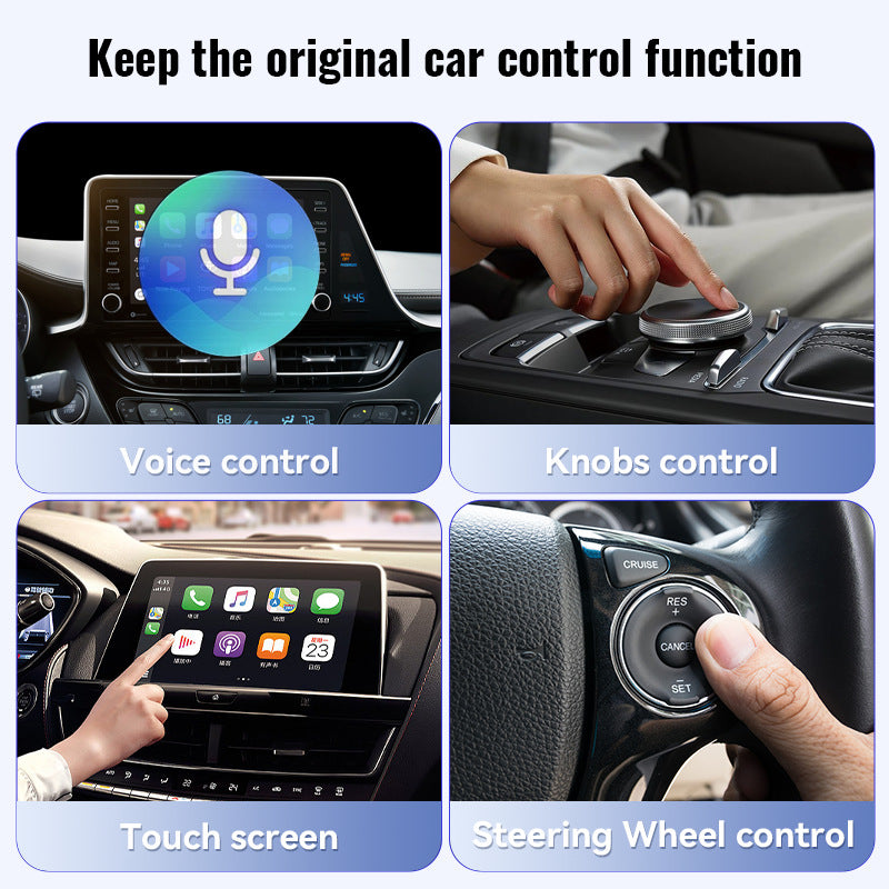 Mini 2-in-1 Carplay USB Wireless Data Interface