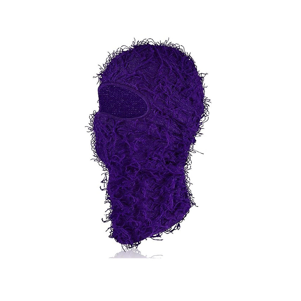 Masque de visage chaud tricoté européen et américain