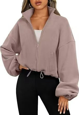 European And American Export Vêtements pour femmes Amazon populaire polaire polaire veste de sport St