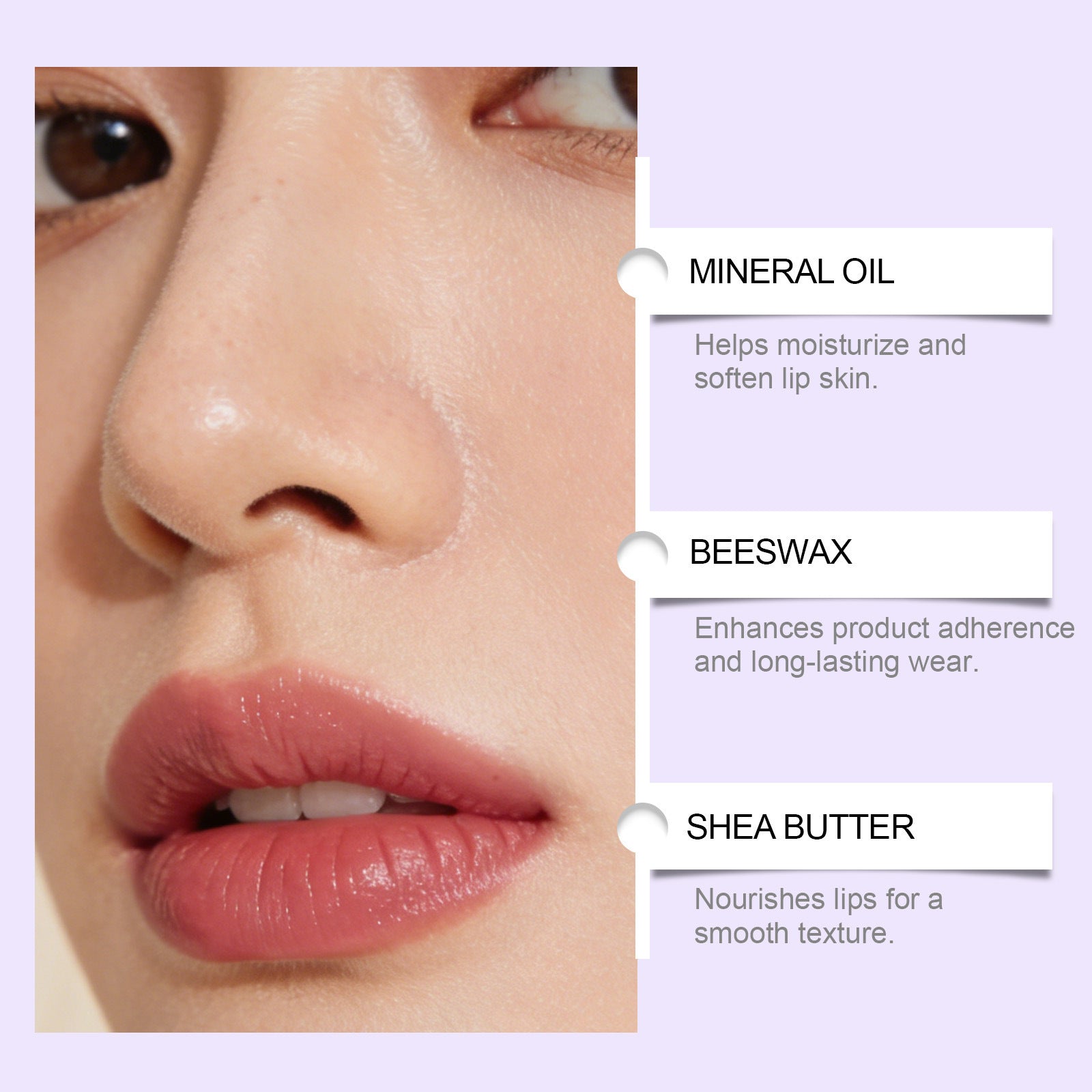 Gloss à lèvres bicolores