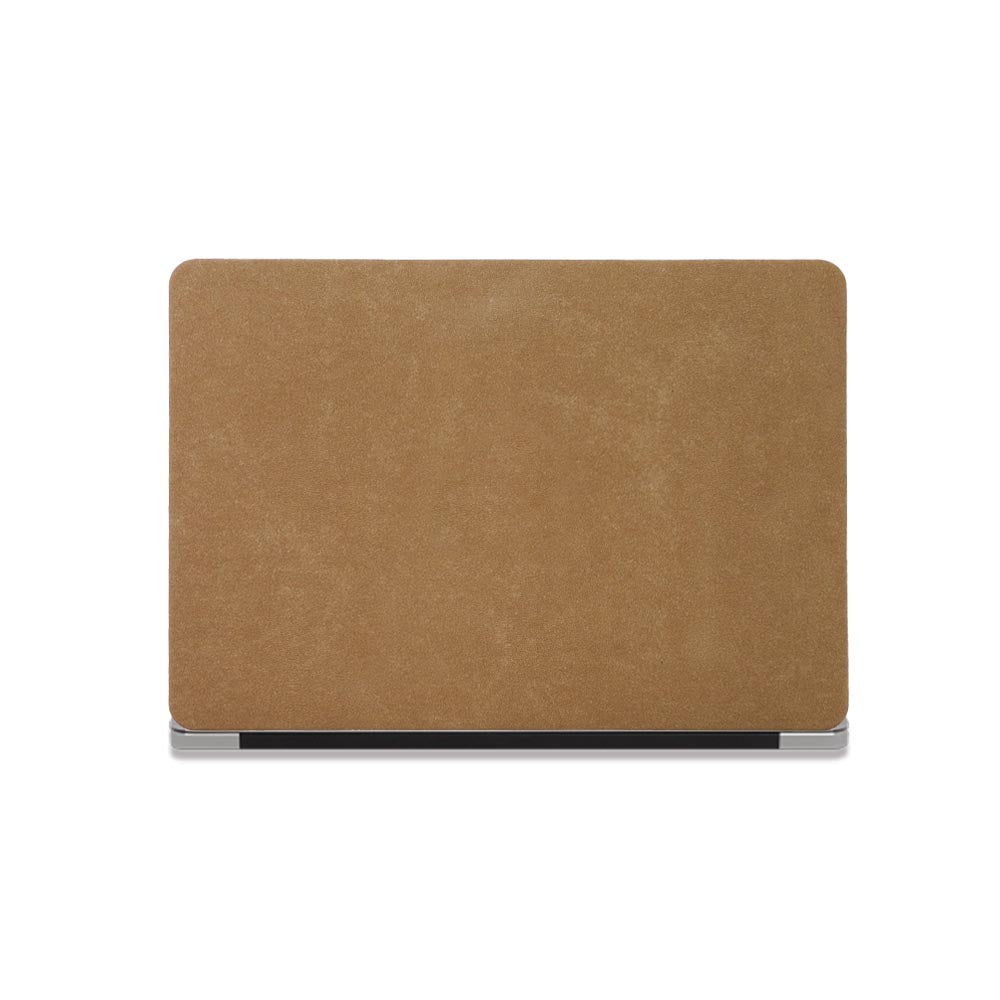 Cas simple d'ordinateur Cocoa Brown Suede
