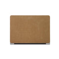 Cas simple d'ordinateur Cocoa Brown Suede