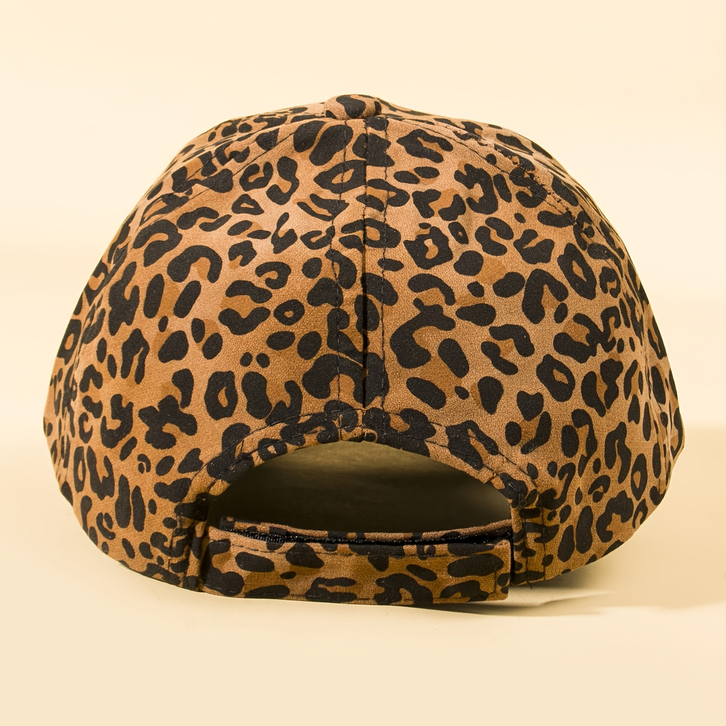 Mode tendance européenne et américaine Full-pattern Leopard-print Casquette de baseball