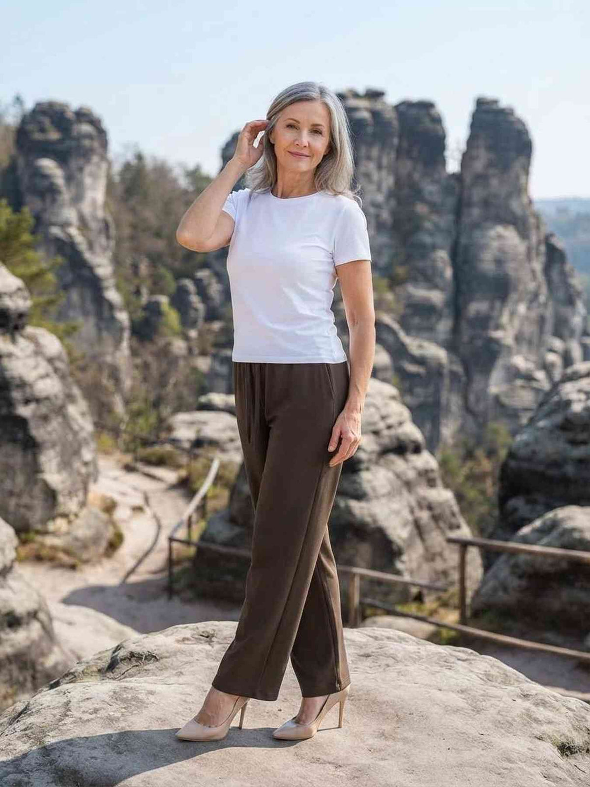 Ladies Long Pants