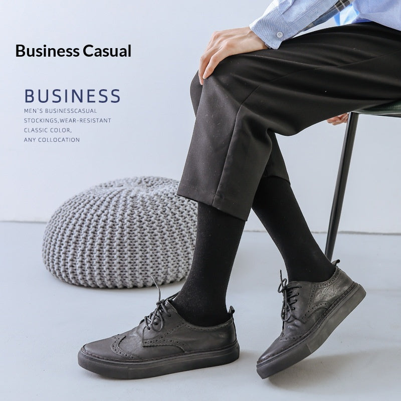 Chaussettes à cheville à couleur solide pour hommes SpringSummer