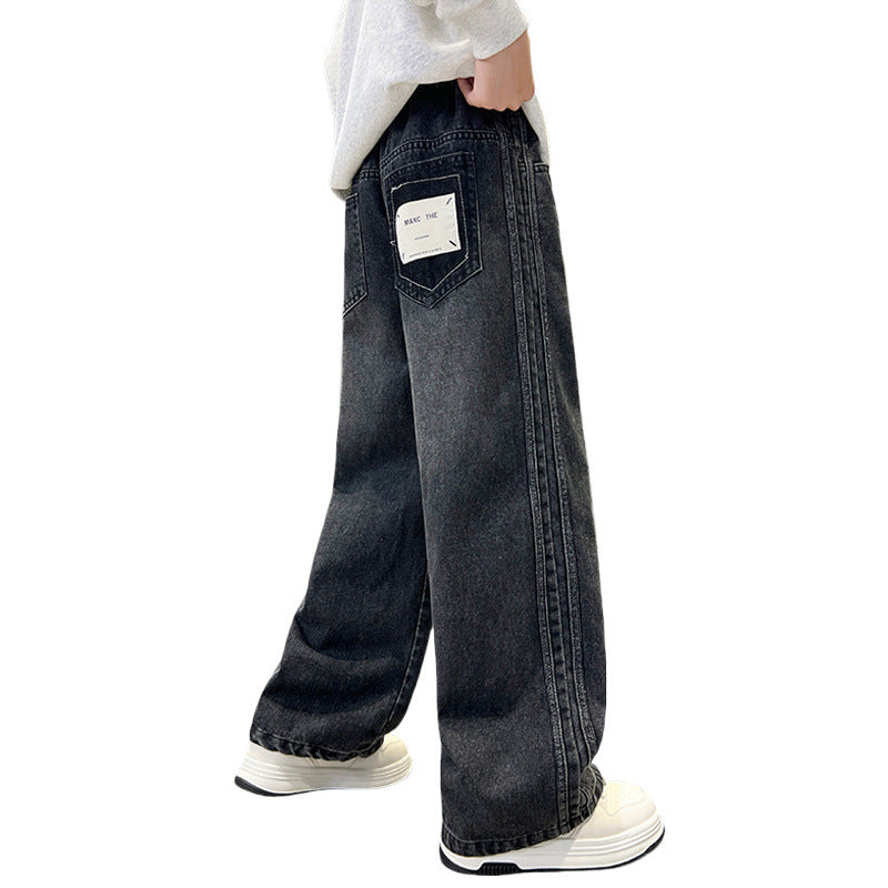 Style coréen Gros enfants pantalons chauds épais