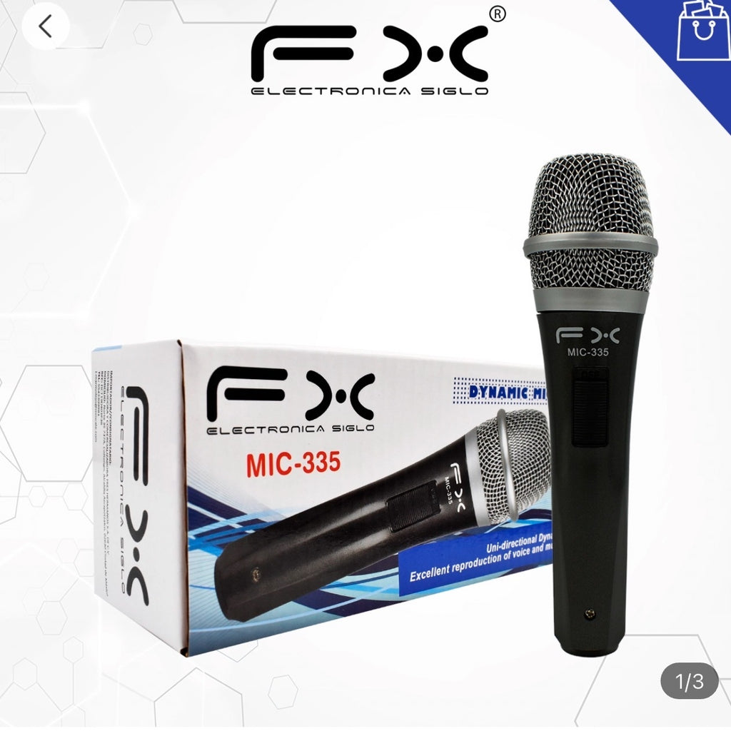 Microphone dynamique filaire Karaoke pour câble de connexion 3m de chant à domicile