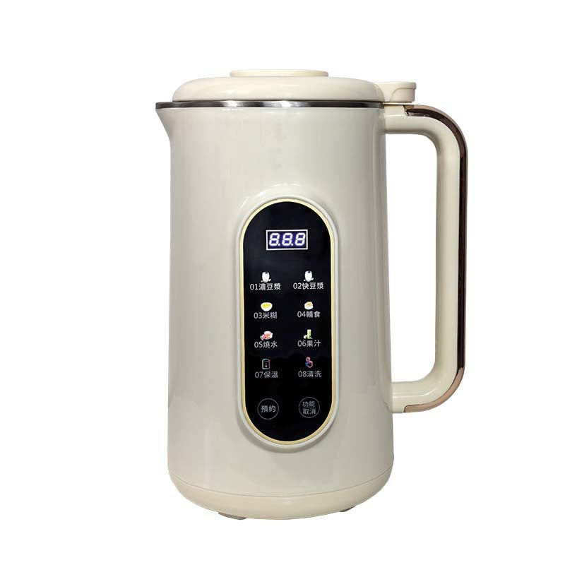 110V en acier inoxydable intérieur Liner Soymilk Maker Maison Touch écran Break mural automatique