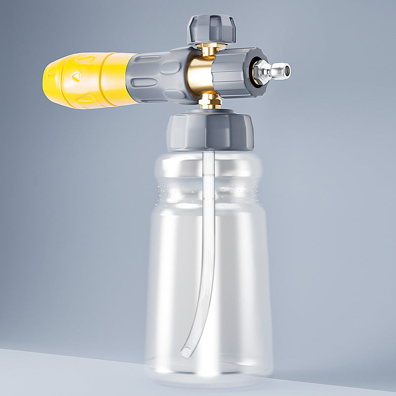 Lavage de voiture L'arrosage de bulles peut haute pression Accessoires de lavage de voiture Pistolet à eau