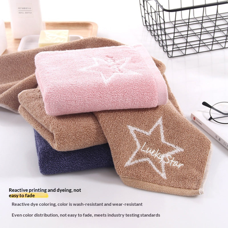Lucky Star Jacquard Cotton Towel