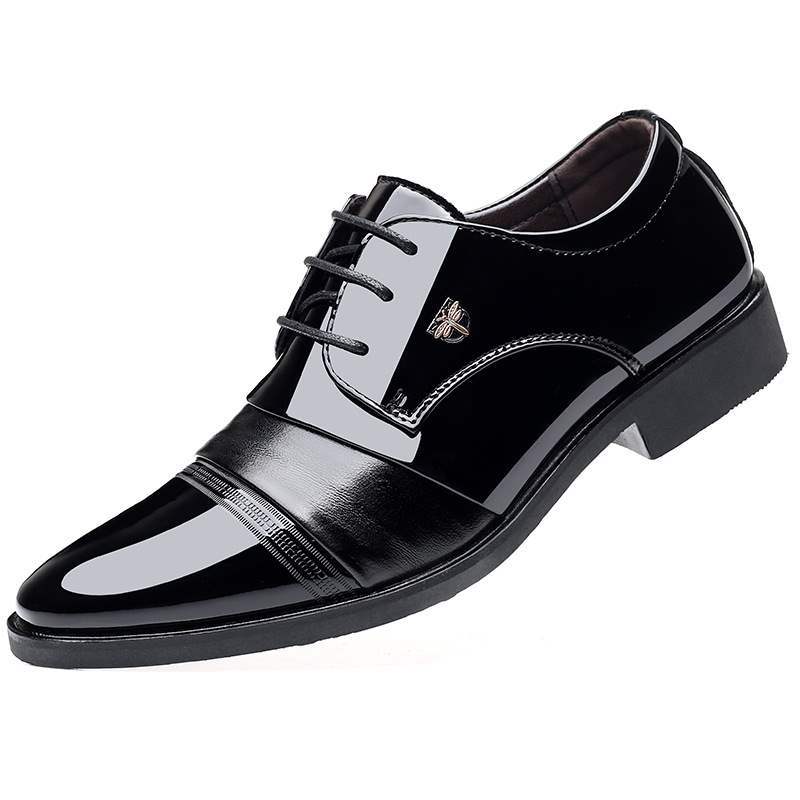 Chaussures Casual formelles en cuir d'affaires Hommes