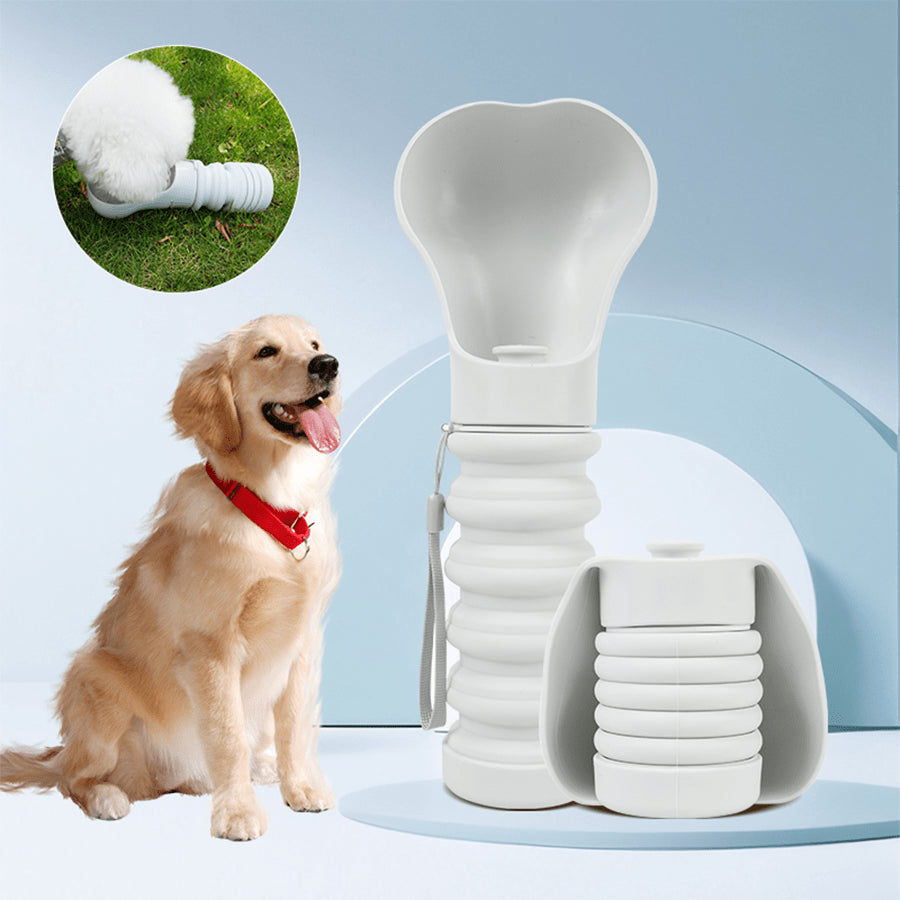 Outdoor Pet pliant Brinking Cup-Folding 550ml-1 boîte
