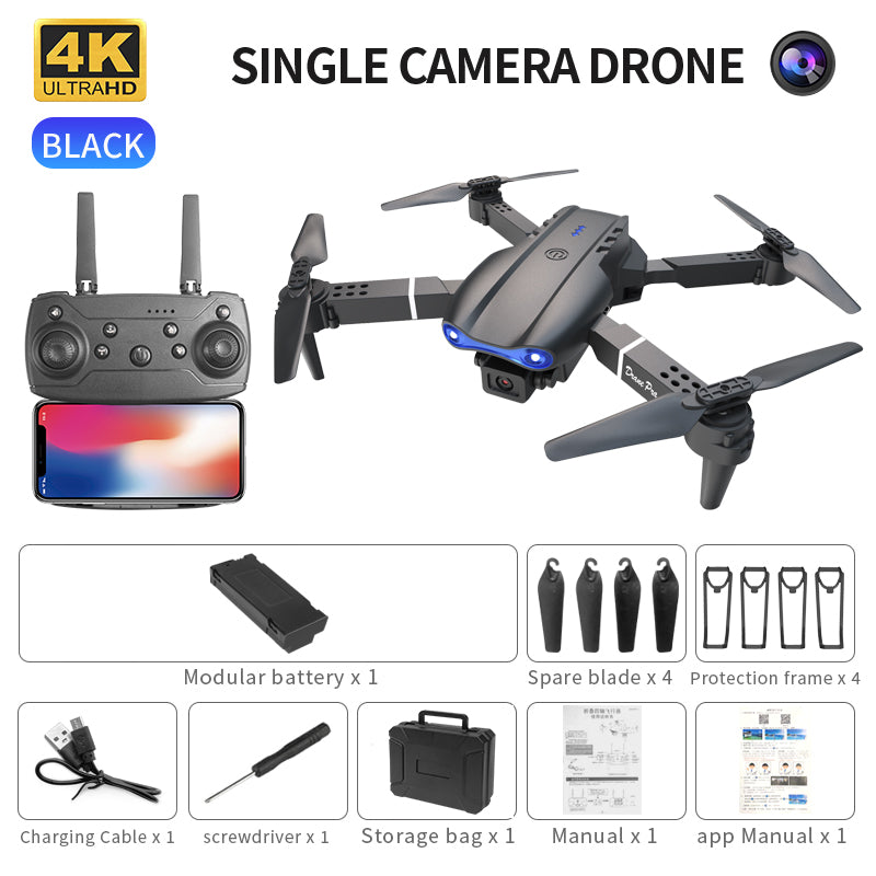 Longue durée de vie de la batterie de Quadcopter à double caméra