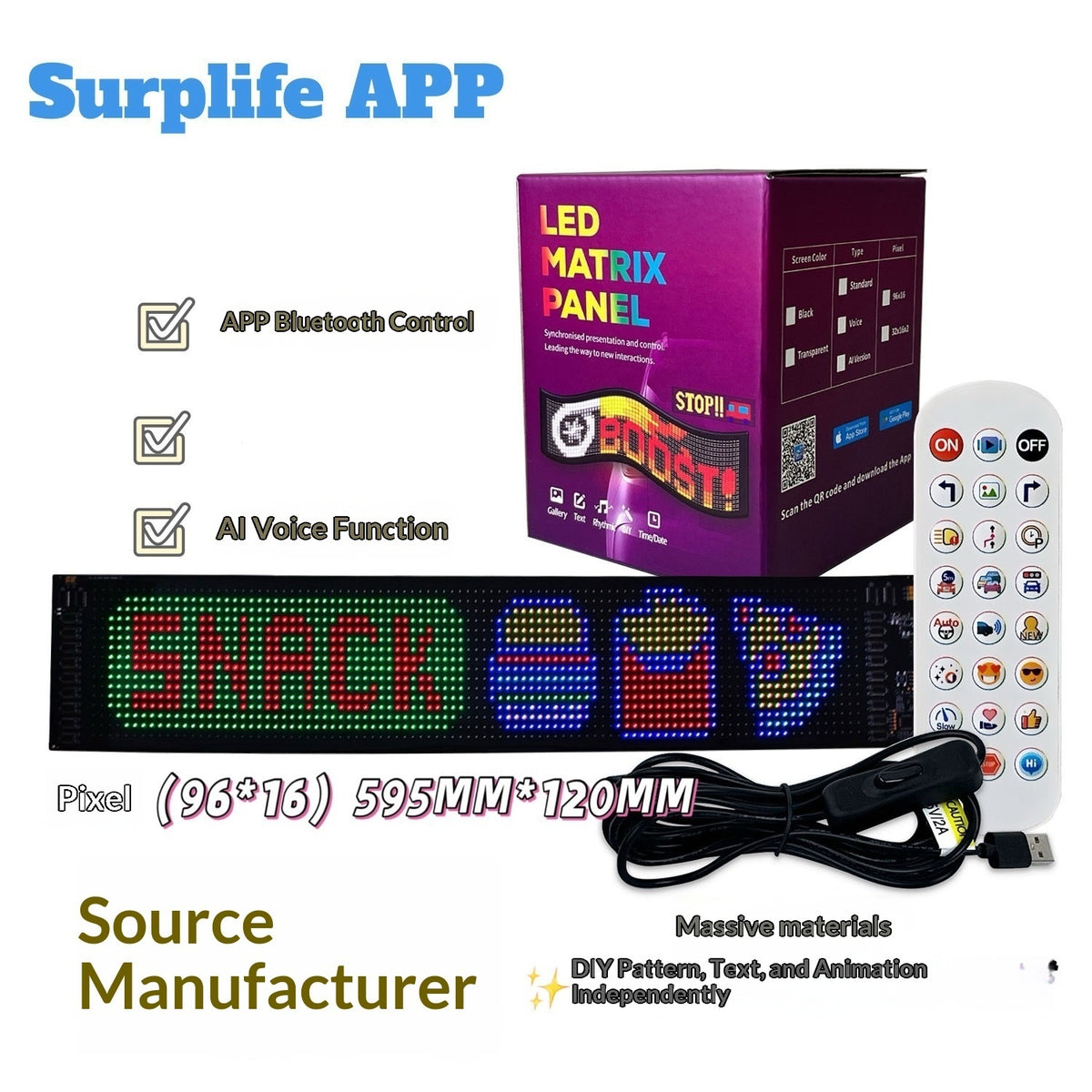 Affichage flexible d'écran souple LED pour véhicules