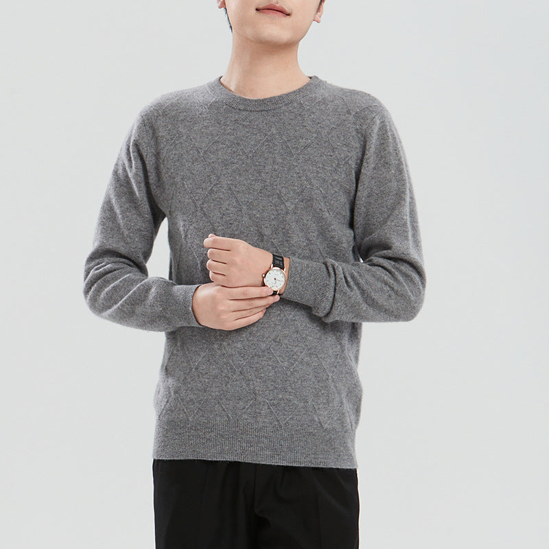 AutomneHiver Chandail de laine Hommes Pullover