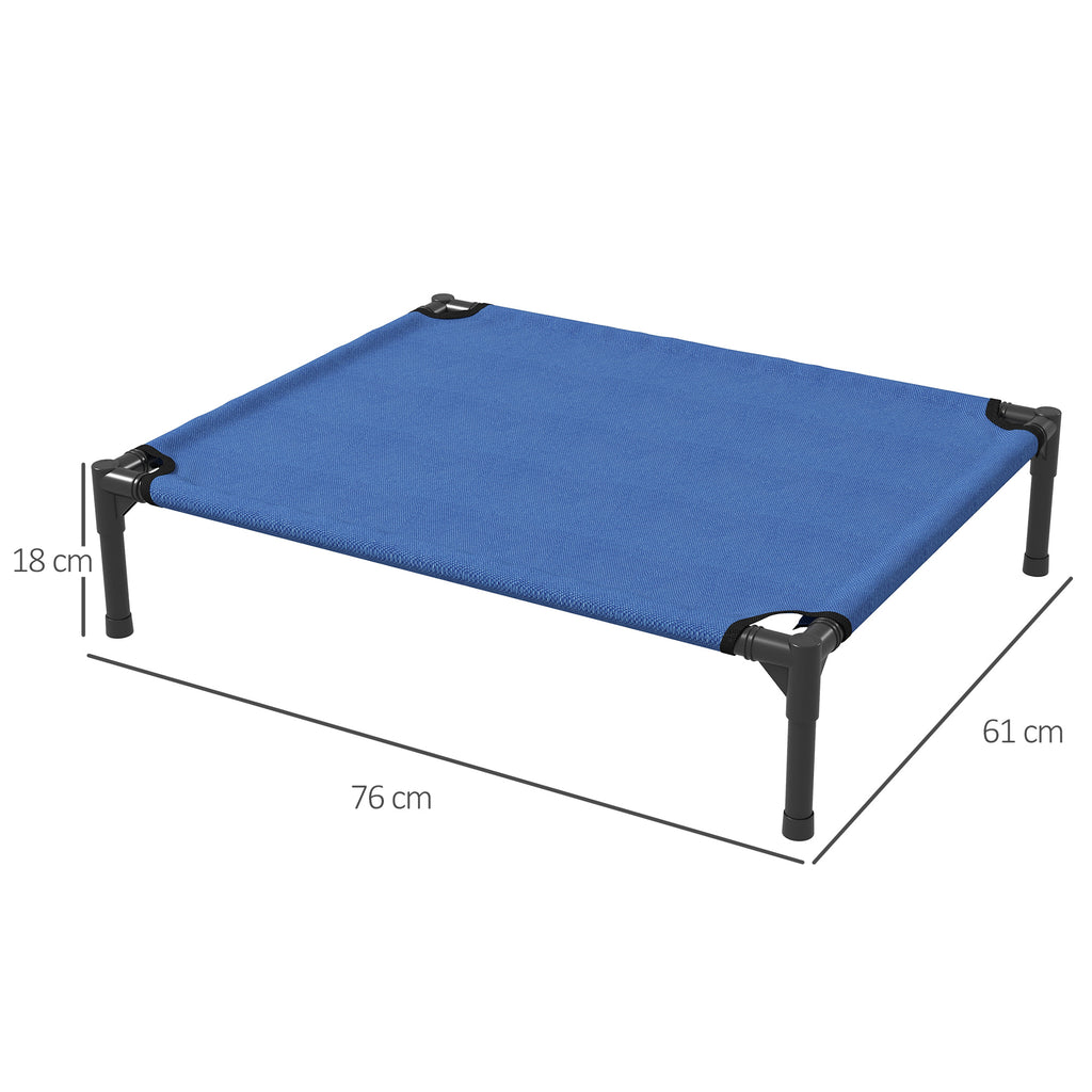 Lit de chien élevé Lit de chien élevé avec cadre métallique robuste et respirant Oxford tissu pour I