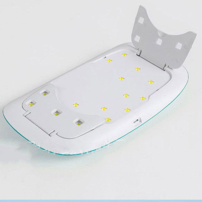 Machine de traitement de la lampe à ongles portable rechargeable 24W