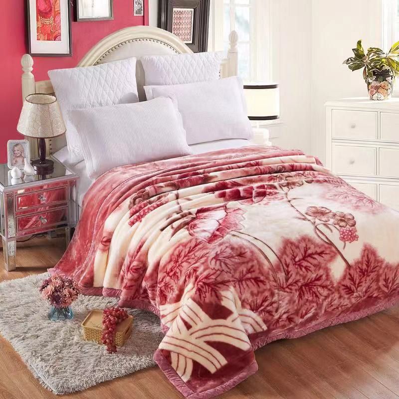 Couverture chaude en double couche de corail
