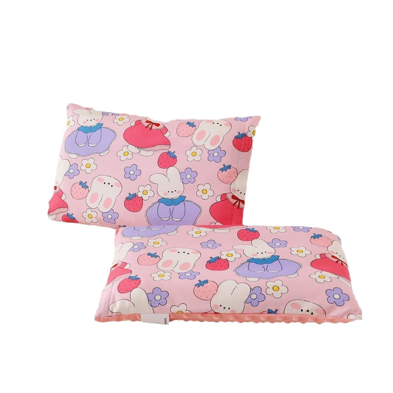 Caricature Doudou Fleece Oreiller Tout-Cotton