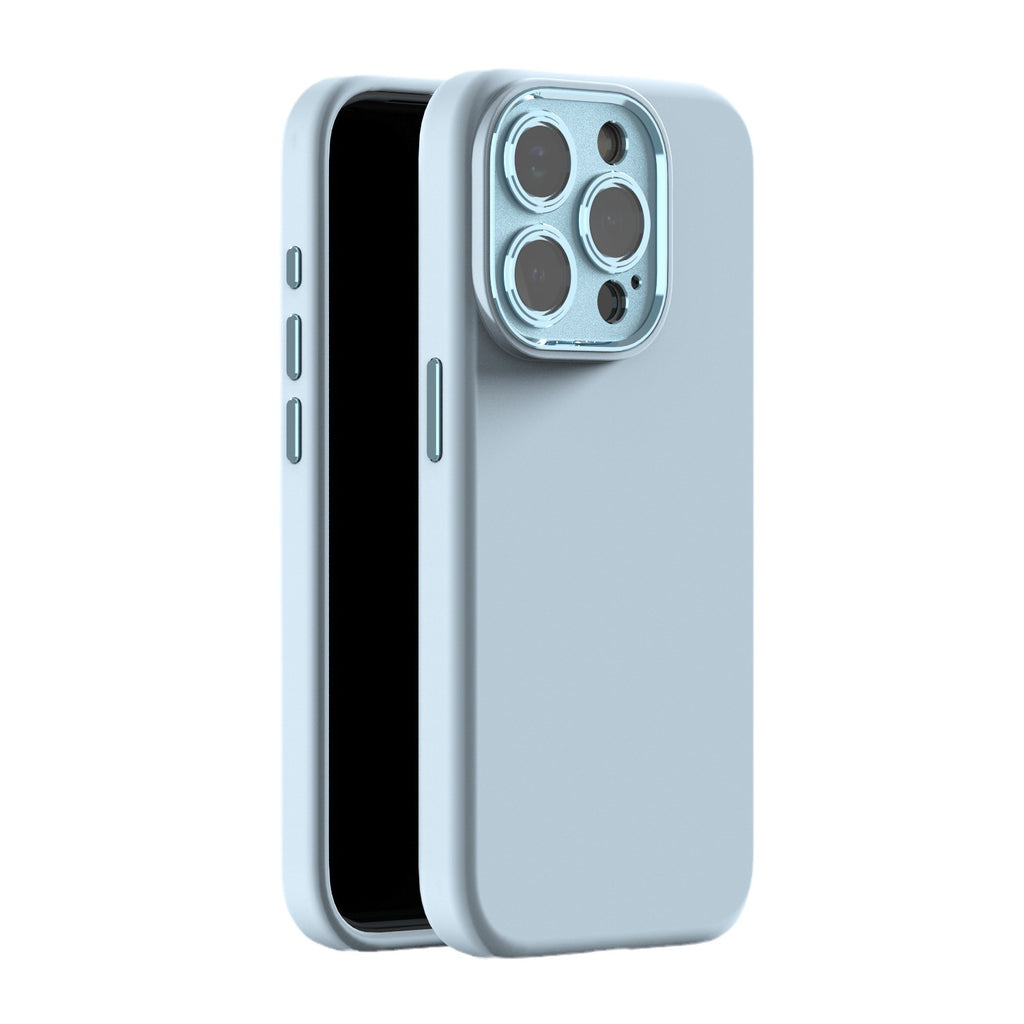 Applicable à Apple 14 Metal Lens Protecteur Protection Drop Case téléphone en silicone liquide IPh