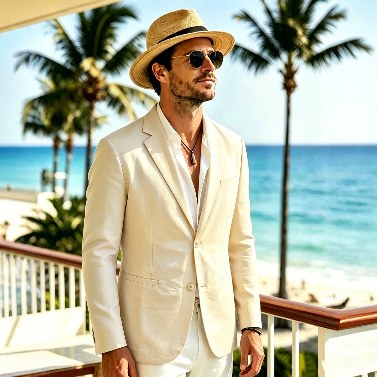 Veste de costume d'affaires pour homme mince et occasionnel