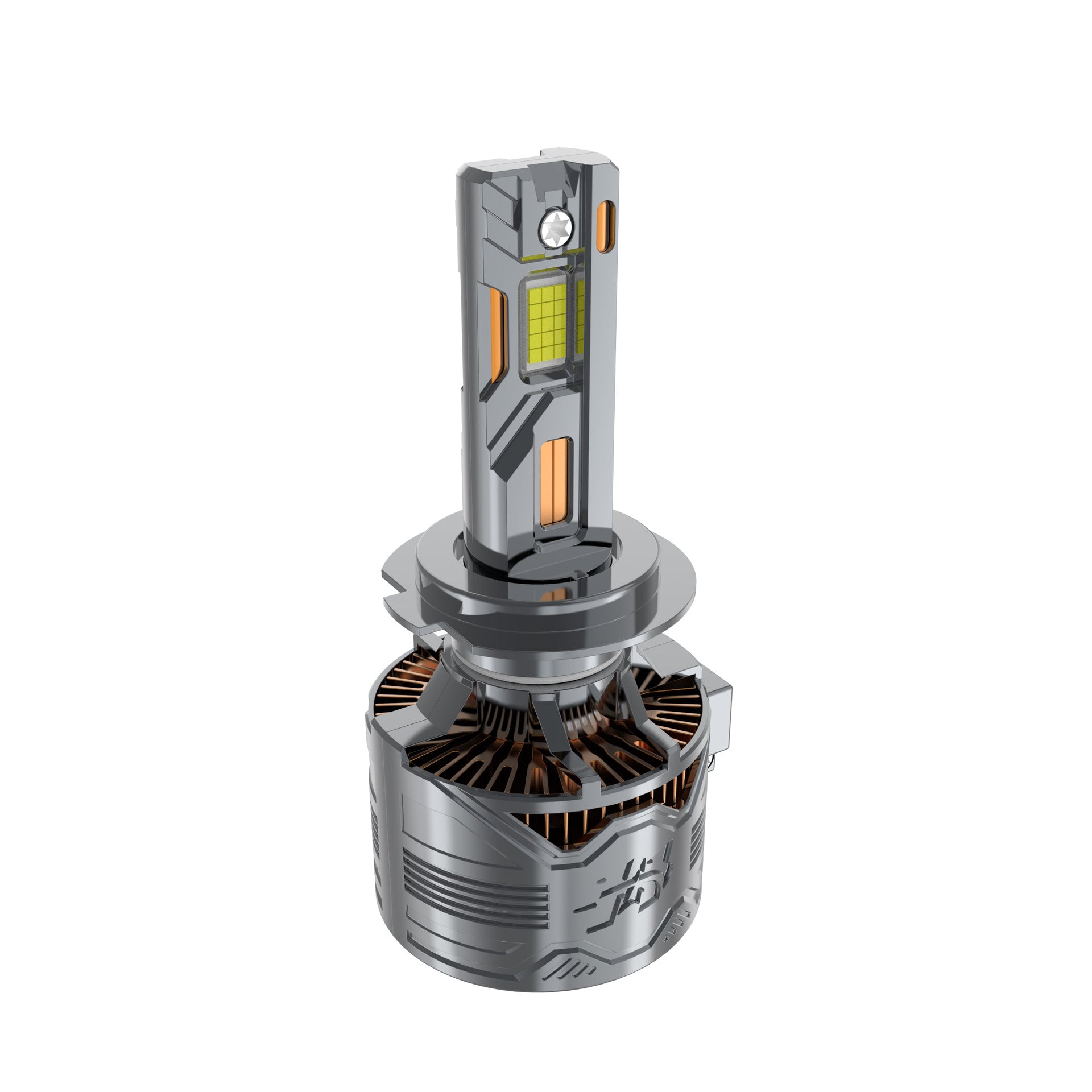Transfrontalier Exclusive Supply of Ajustable Dual Power Car Led Headlights 7 Cuivre Tube La