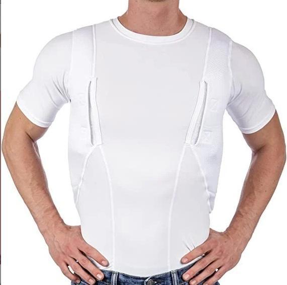 T-shirt trois dimensions pour homme Tissu de mesh ultra mince Spandex conçu pour le confort et la sécurité