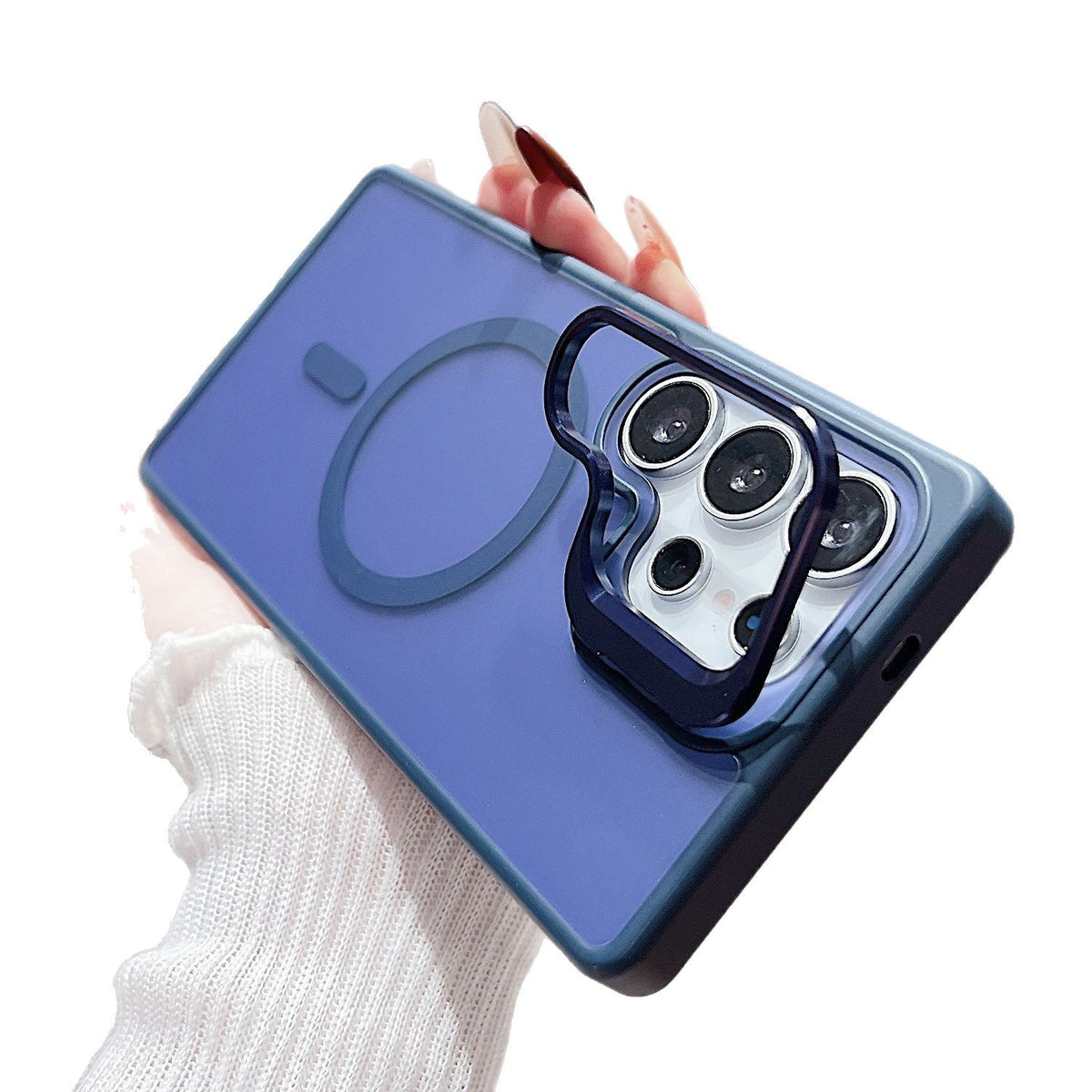Couverture de protection anti-chute Cas de téléphone à aspiration magnétique
