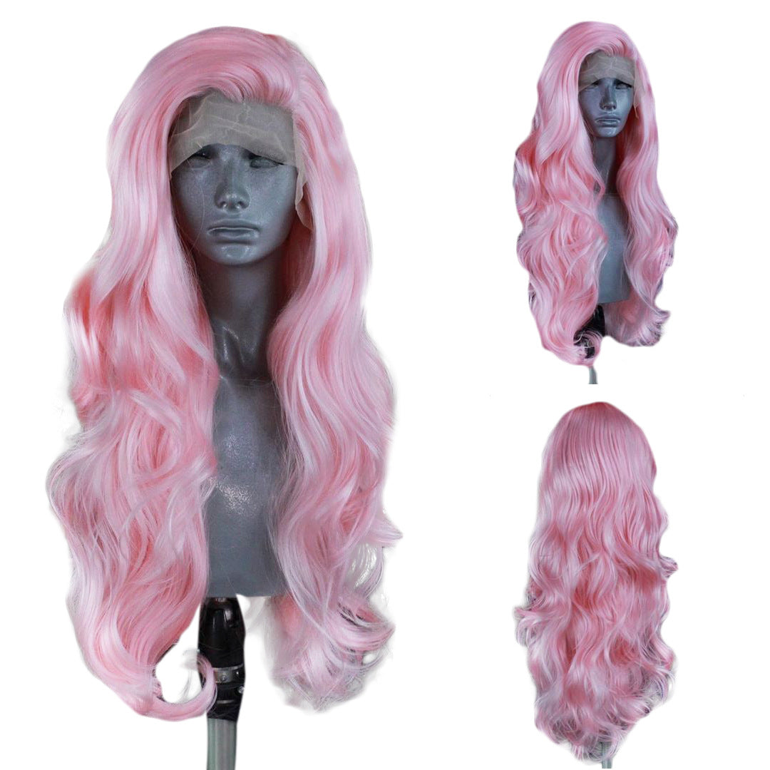Wavy Lace Head Cover Europe and America
