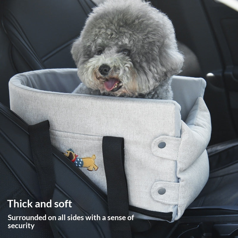 Car chien Kennel petit chien Car Centre Console Pet Pad