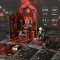 Longue nuit Dark Fortress Bookend DIY Cottage Miniature Assemblage Toy