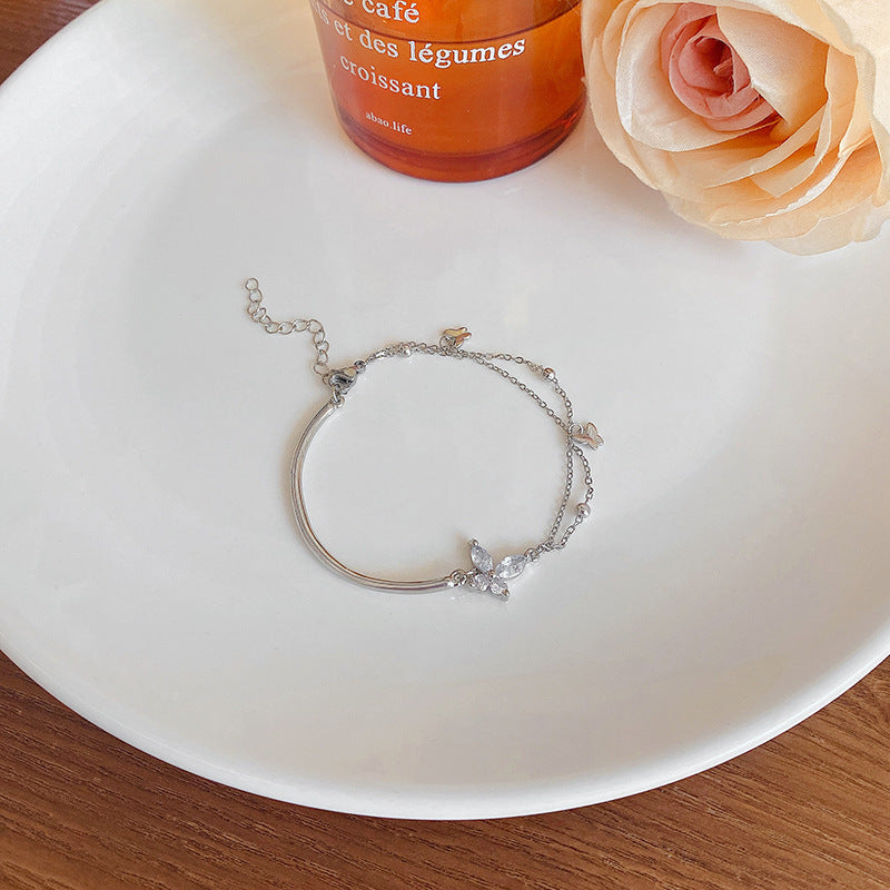 Bracelet Zircon Super Shiny de luxe pour femmes