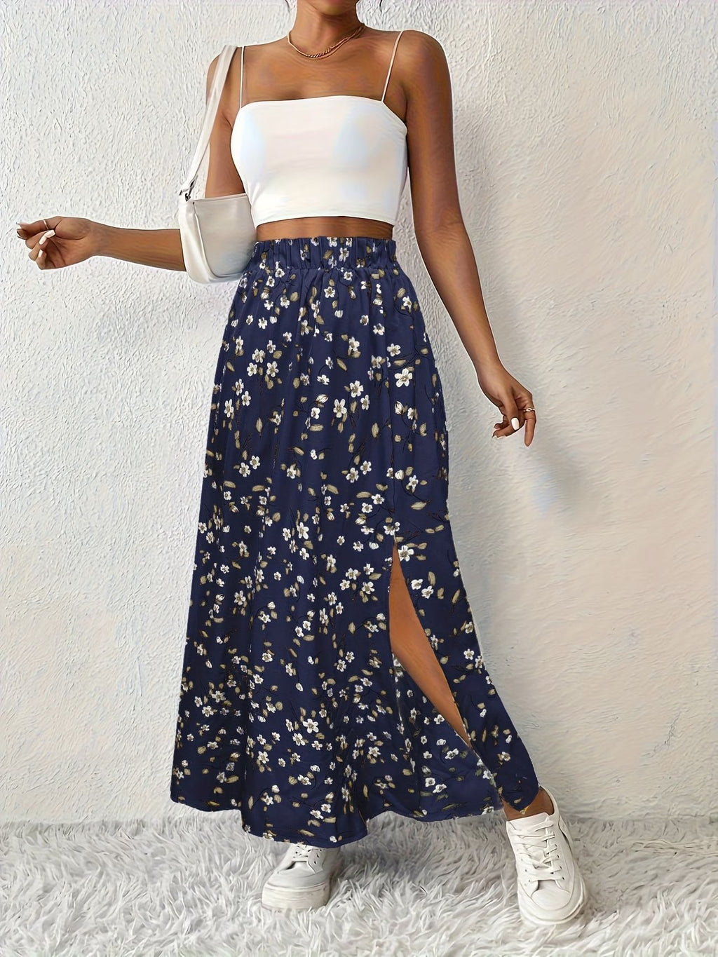 En stock Vacances en Amazonie européenne et américaine Directionnelle Mode Casual Floral Print Spl