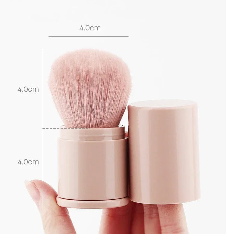 Qualité Portable Pratique Retractable Brosse de maquillage Outils de maquillage Accessoires Pour Foundati