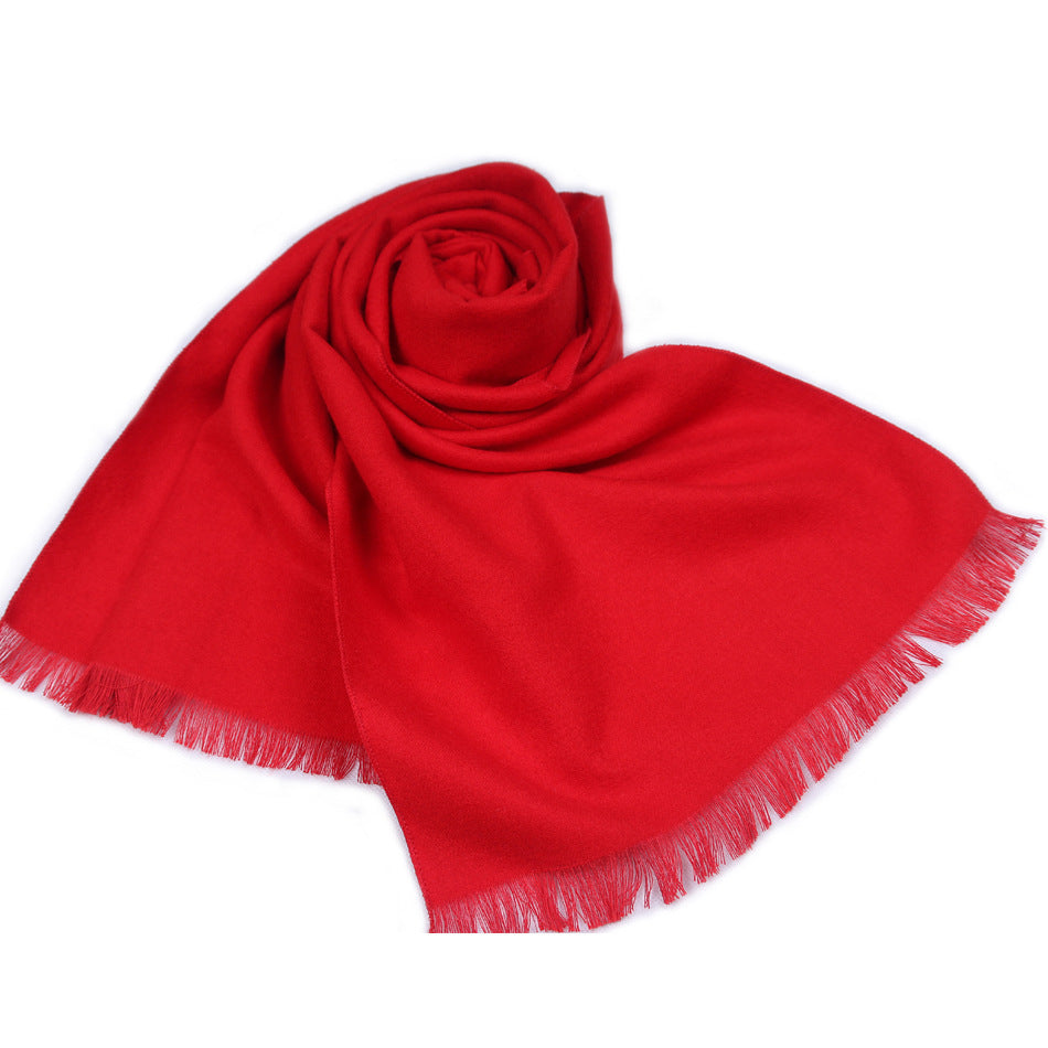 Écharpe en velours double face pour homme
