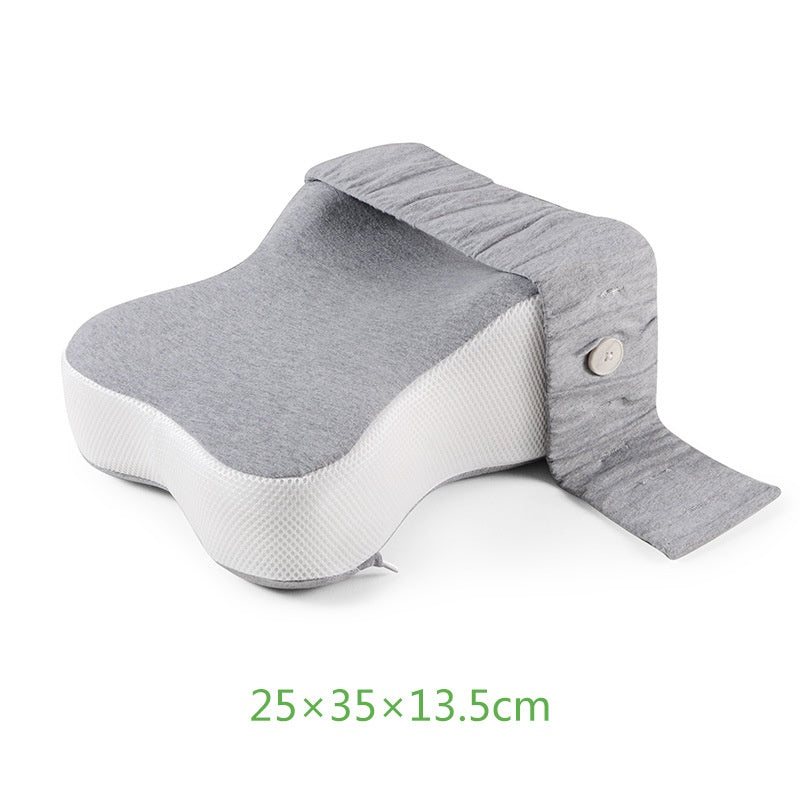 Mousse mémoire dédiée Oreiller à genou en coton pur rectangulaire