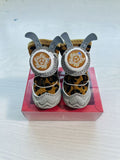 Chaussures pour animaux de compagnie, tissu Mesh, bouton rotatif, petits chiens