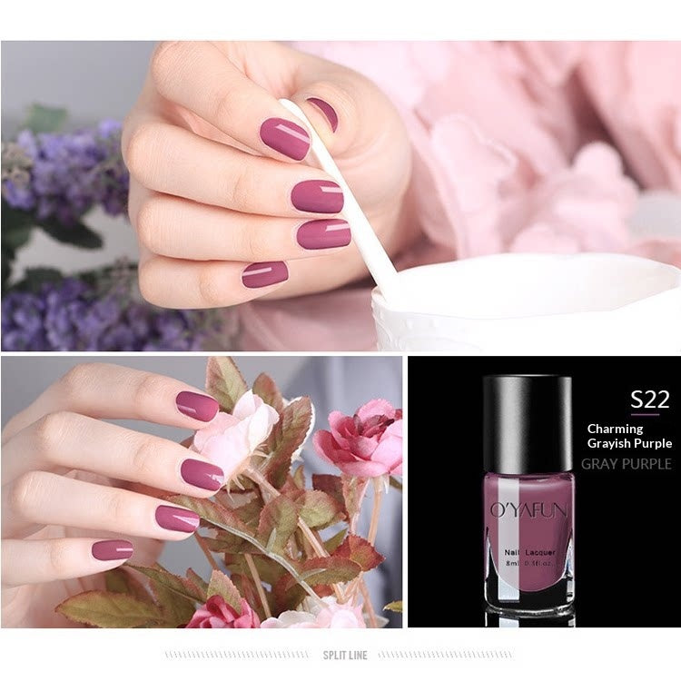 Peel-off Nude Gel Nail Polonais