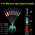 Haricot d'espace en silicone ultra étanche-SS cristal vert-1 pièce