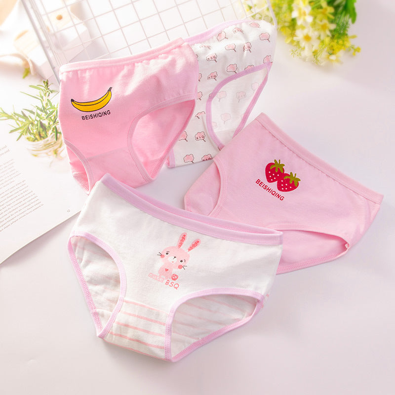 Sous-vêtements pour enfants Filles Pure Cotton Boxer