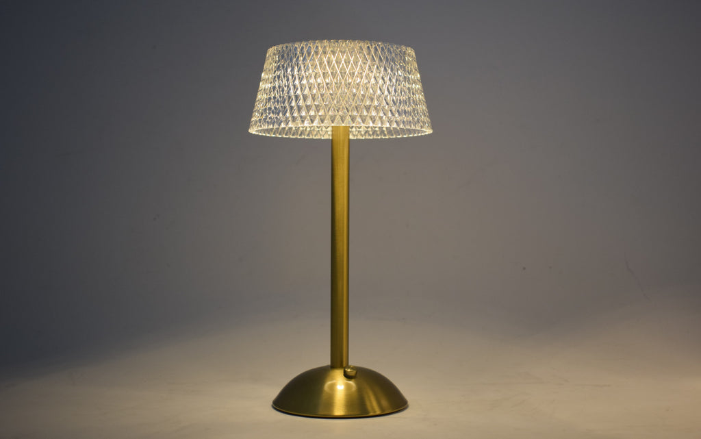 Retro Bedside Table Lamp Touch-Sensitive USB Charging Ambient Light