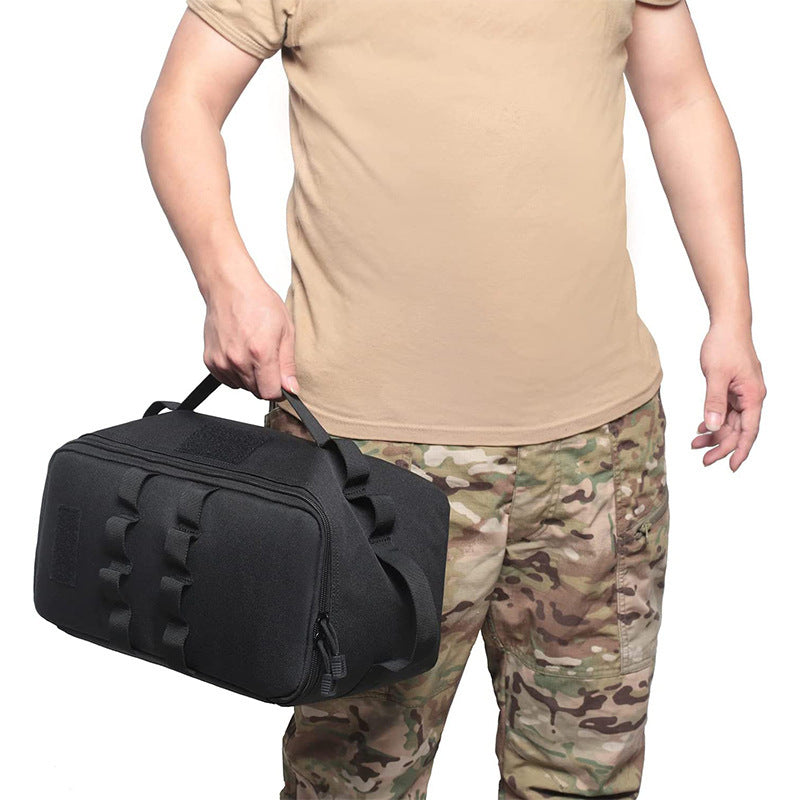 Sac de camping extérieur enthousiaste militaire