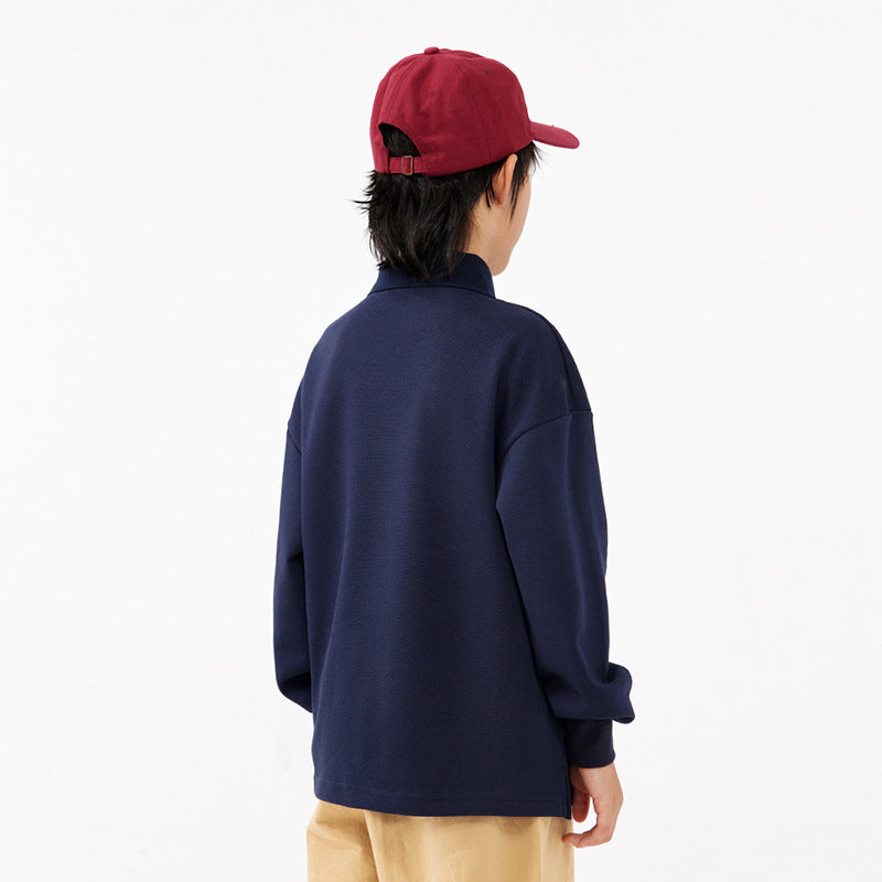 Chemise de polo pour enfants de style japonais